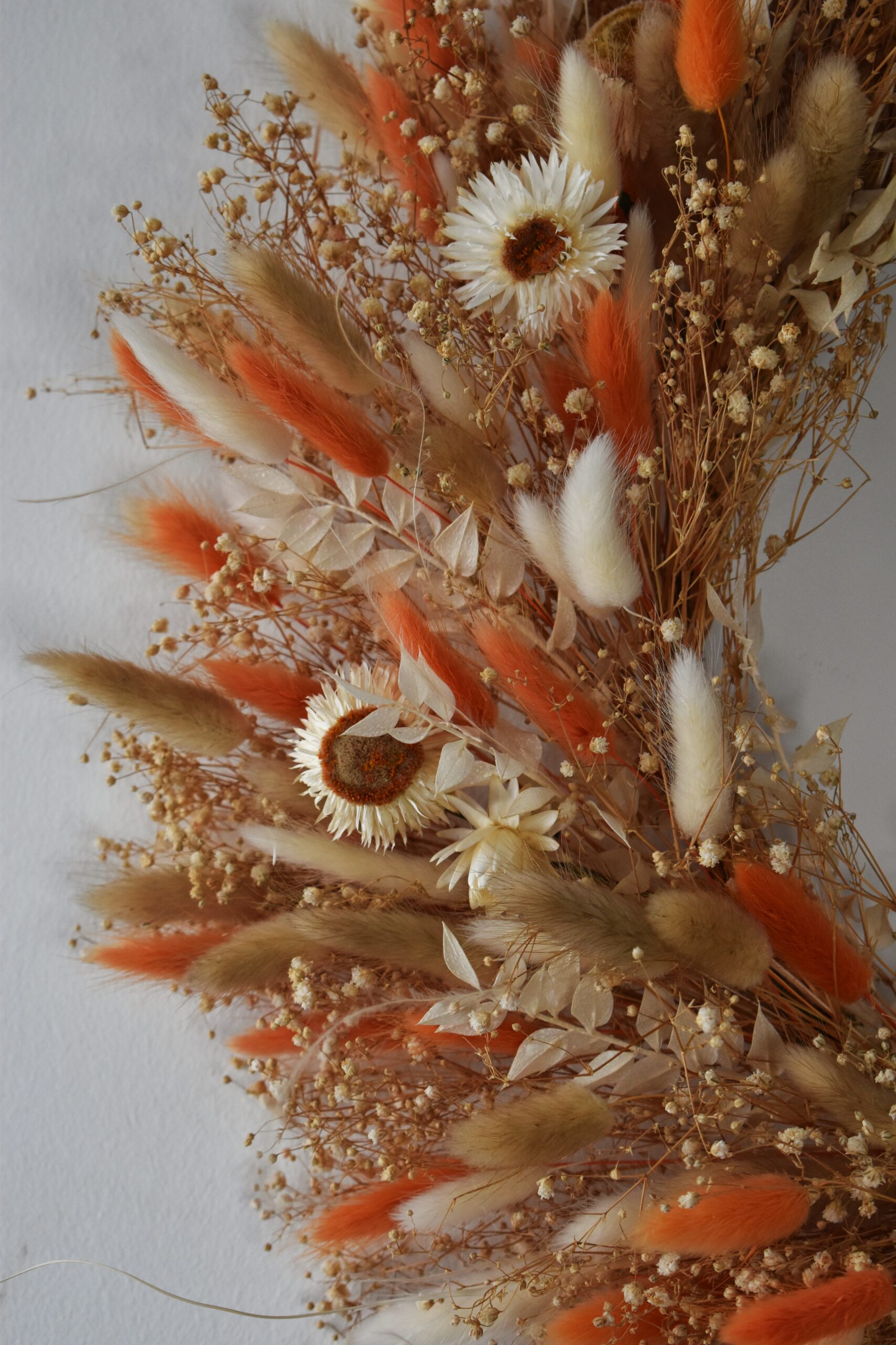 Wianek "Trawa i Kwiaty" | 50 cm - obrazek 2